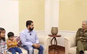 IG Punjab Meets Shahid Jutt And His Children