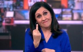 BBC News Anchor Maryam Moshiri Shows Middle Finger On Air, Video Went Viral