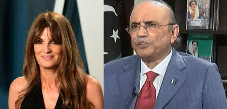 Asif Zardari Accuses Jemima Goldsmith of Funding Vloggers