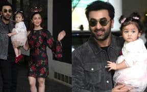 Ranbir Kapoor and Alia Bhatt Have Unveiled their Daughter Raha's Face for the First Time