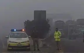 Smog Forces Closure Of Traffic On Motorways