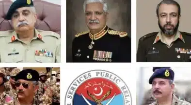 Five Lieutenant Generals Retire From The Pakistan Army