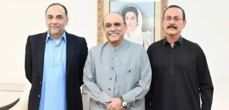 MQM's Raza Haroon And Anis Advocate Join PPP After Meeting Zardari