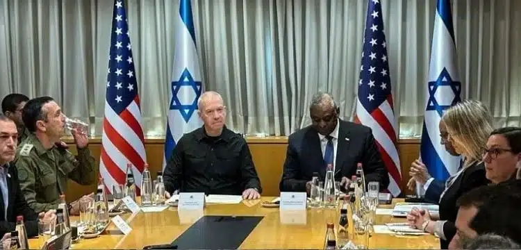 US Defense Chief Visits Israel To Mitigate Gaza Conflict