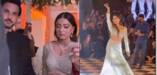 Aymen Saleem's Enchanting Solo Dance at Her Mehndi Goes Viral