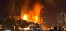 Enormous Blaze Engulfs Saddar Shopping Mall In Peshawar