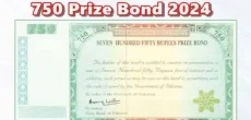 750 Rupees Prize Bond Draw, January 2024