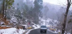 Initial Snowfall Transforms Murree, Hill Stations Into Winter Paradise