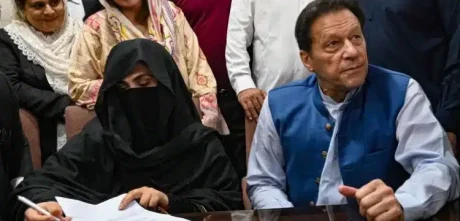 Imran Khan And Bushra Bibi Sentenced 14 Years Jail In Toshakhana Case