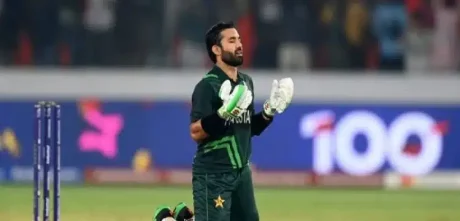 Rizwan Achieves T20I Milestone With Most Sixes Record