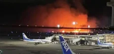 Collision Between Two Aircraft At Japanese Airport