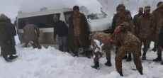 Pakistan Army Saves Stranded Tourists In Murree Snowfall