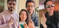 Celebrities Cast Votes, Encourage Fans In Pakistan Elections 2024