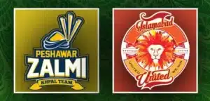 Peshawar Zalmi Vs Islamabad United Live Stream