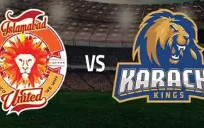 PSL 9: Karachi Kings To Face Islamabad United Today