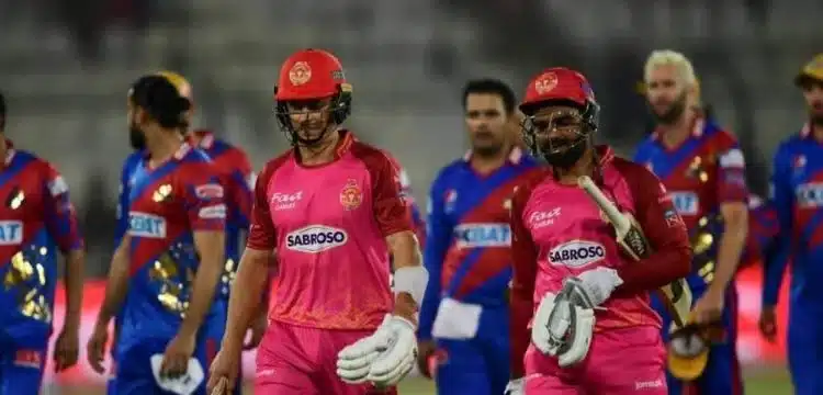 Watch Live Stream: Karachi Kings Vs Islamabad United