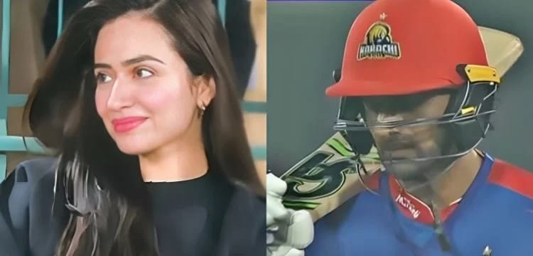 PSL 9: Sana Javed Cheers For Shoaib Malik At Multan Stadium.