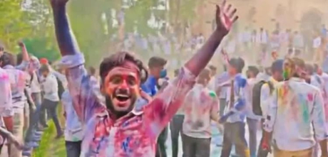 Social Media Outcry Over Lahore University's Holi