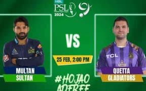 Watch live: Multan Sultans Vs Quetta Gladiators PSL 9