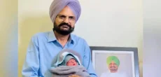 Sidhu Moosewala's Parents Celebrate Arrival of Second Baby Boy