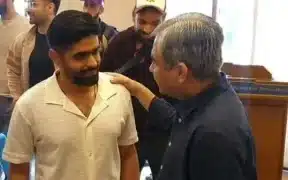 Babar Azam Meets PCB Chief To Discuss Role