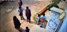 Schoolchildren On Security Footage Thwart Theft Attempt [Video]