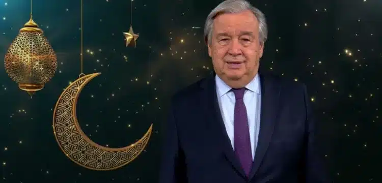 UN Chief Draws Motivation From Ramadan Fasting