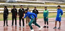 Check Cricket Players' Fitness Training At Kakul