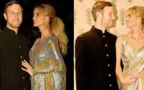 Trump's Daughter Seen Wearing A Sari At Ambani's Pre-Wedding Event