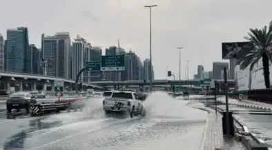 UAE Experiences Heavy Rain, Thunderstorms Across Cities