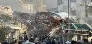 Israeli Attack On Iranian Embassy Annex In Damascus Kills 8