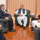 Omar Ayub Discusses Military Courts With US Ambassador