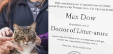 Cat Receives Honorary Doctorate From Vermont University