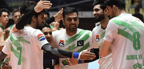 Pakistan Wins Against Australia In Volleyball Series Opener