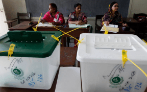 By-Election Polling Ongoing In NA-128 Multan With Security