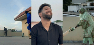 Haris Rauf's Heartwarming Rooftop Cricket Video with Family