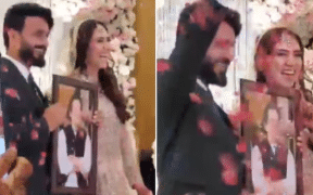 Wedding Couple Express Affection For Former PM Imran Khan