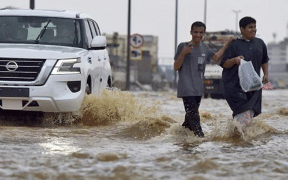 Heavy rains flood roads, leading to Saudi school closures
