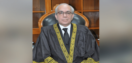 Justice Akhtar Sworn in As Acting Chief Justice