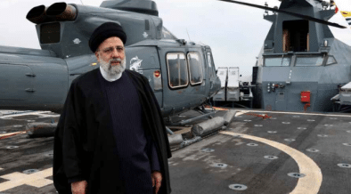 Helicopter Carrying Iran's President Raisi Crashes; Search Ongoing