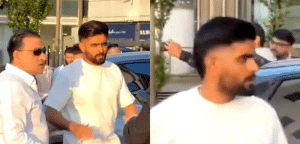 Viral Video Shows Babar Azam Angrily Confronting Fans