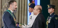 President Asif Ali Zardari of Pakistan has conferred the esteemed Nishan-e-Pakistan award upon Prince Rahim Aga Khan