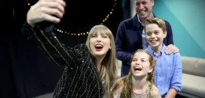 Taylor Swift Snaps Selfie with Prince William at London Concert