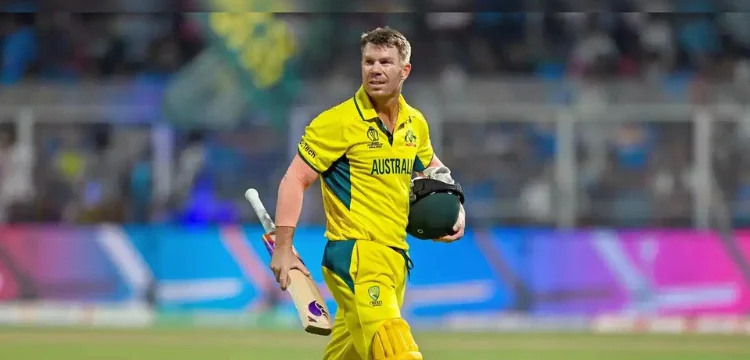 David Warner announces his retirement from international cricket.