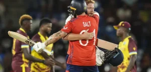 England revitalizes their title defence with a victory over the West Indies.