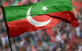 The PTI central secretariat has been sealed once again