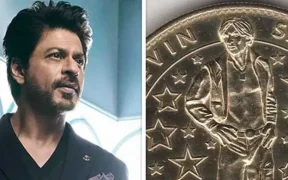 Shah Rukh Khan becomes the first Indian actor to receive a customized gold coin from a Paris museum