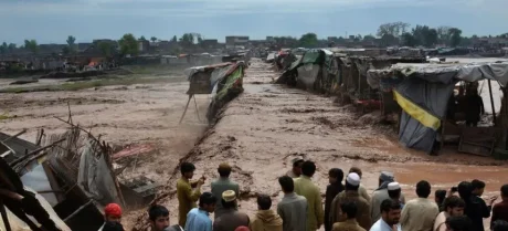 Eleven people have drowned in a flooded basement in Dara Adamkhel