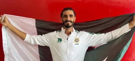 Another Pakistani athlete secures a gold medal at the World Military Games in Venezuela