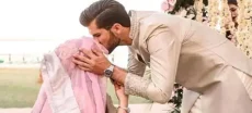 Shaheen Shah Afridi and his wife Ansha have welcomed their first baby